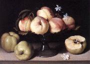 NUVOLONE, Panfilo Still-life with Peaches ag Spain oil painting artist